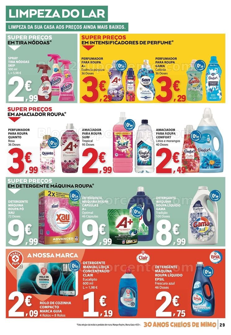 Antevisão Folheto E-LECLERC Promoções de 6 a 12 agosto